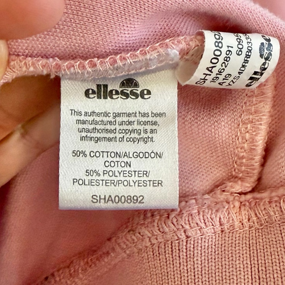 ❌SOLD❌ Ellesse Rimini Track Jacket in Light Pink/Light Blue Model SHA00892, SZ M - Picture 11 of 11